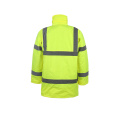 Class3 Eniso 20471: 2013 Impermeável Hi Viz Reflective Safety Jacket